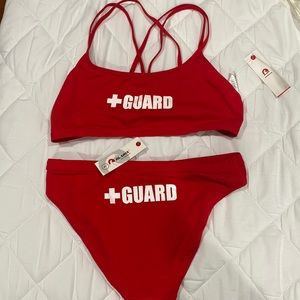 Lifeguard swim suit NEVER WORN